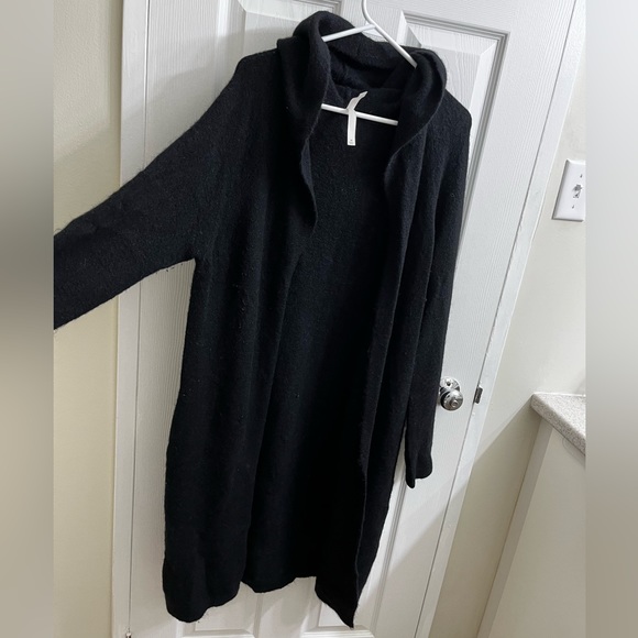 Aritzia Babaton Long Wool Hooded Cardigan - Picture 7 of 10
